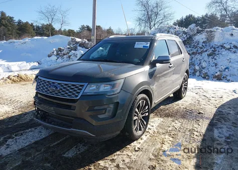 2016 Ford Explorer Platinum from USA, damaged, VIN 1FM5K8HT3GGC52240